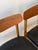 Set of 4 Danish Teak Dining Chairs With Black Leather Seats | Mid-Century Modern 1960s For Sale - Image 9 of 11