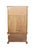 Aico Furniture Paradisio Collection Birch Contemporary Italian Provincial 52" Media / Clothing Storage Armoire - Amaretto Finish 24890-462 / 24890-473 For Sale - Image 11 of 14