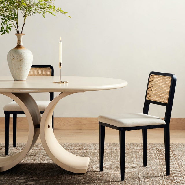 Textile Four Hands Veka Dining Chair - Savile Flax For Sale - Image 7 of 12