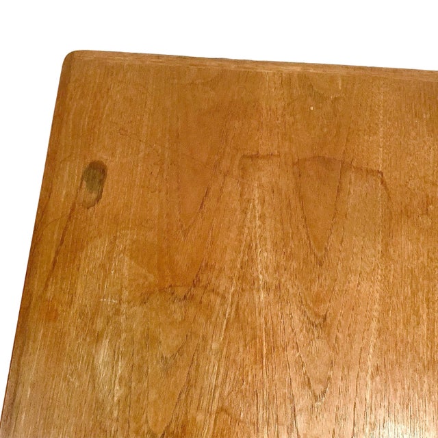 Vintage Danish Modern Teak Nesting Tables by Toften Møbelfabrikken, Set of 3 For Sale - Image 17 of 18