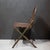 Set of Four Prohibition Era Indusrial Metal Folding Chairs c.1920 For Sale - Image 9 of 18