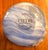 1990s Vintage MCM Vietri Onda Short Ruffled Mouthblown Glass Vase From Italy For Sale - Image 5 of 5