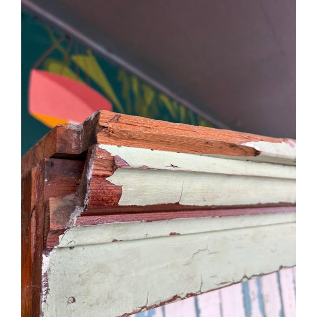Antique Chippy Mercantile Cabinet For Sale - Image 11 of 12