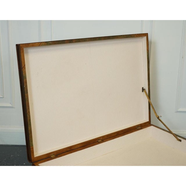 Vintage Leather Faux Stack of Books Coffee Table with Internal Storage For Sale - Image 13 of 18