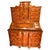 Antique Baroque Walnut Marquetry Secretaire, 1750 For Sale - Image 6 of 6