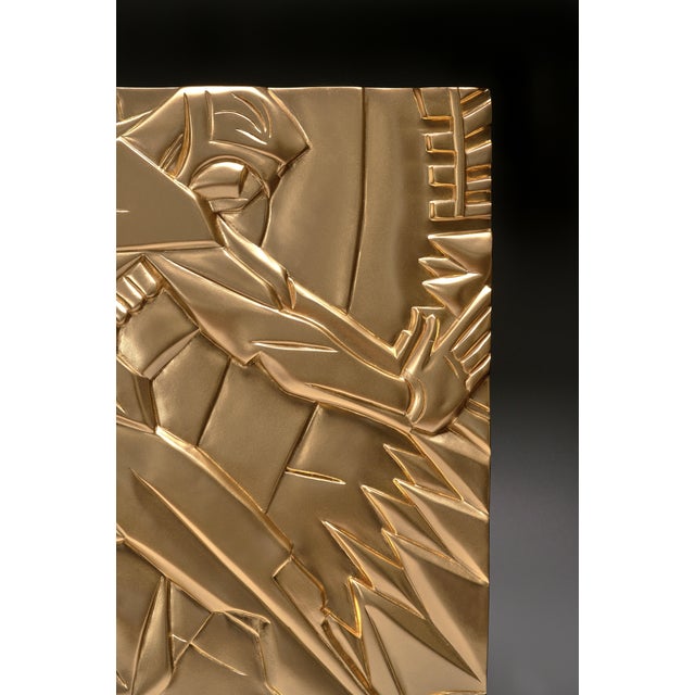 Art Deco Bas-Relief 'Courage' After Rene Paul Chambellan, Chanin Building Lobby New York City For Sale - Image 9 of 18