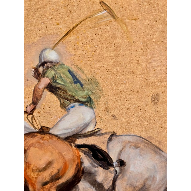 Henry Koehler - Polo Players - Oil Panting For Sale - Image 9 of 11