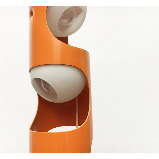 Mid-Century Swiss Space Age Guggerli L3 Floor Lamp by Rosemarie and Rico Baltensweiler for Baltensweiler, Set of 2 For Sale - Image 12 of 18