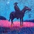 The Twilight Night Western Painting by Joseph Christy For Sale