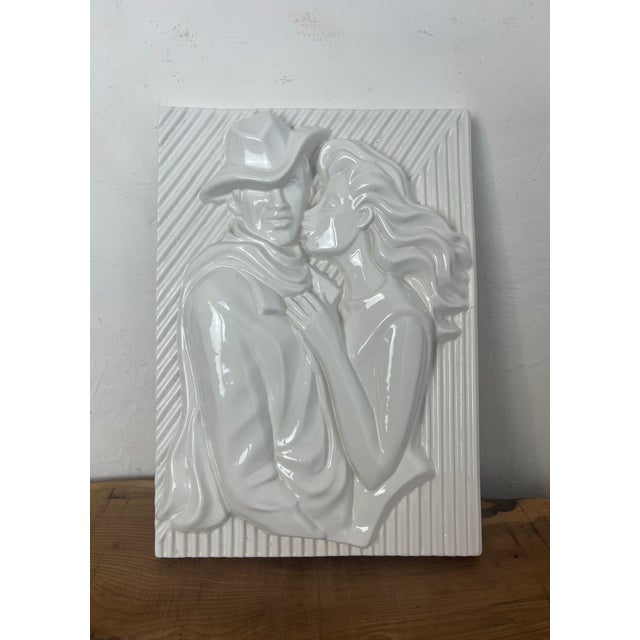 Swedish Pop Art Ceramic Wall Plaque by Ewa Jarenskog for Jie Gantoft, 1970s For Sale - Image 13 of 18