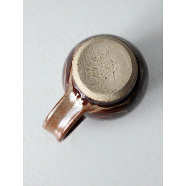 Vintage Studio Pottery Mug For Sale - Image 9 of 10