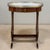 French Antique French Neoclassical Oval End Table With Carrara Marble For Sale - Image 3 of 17