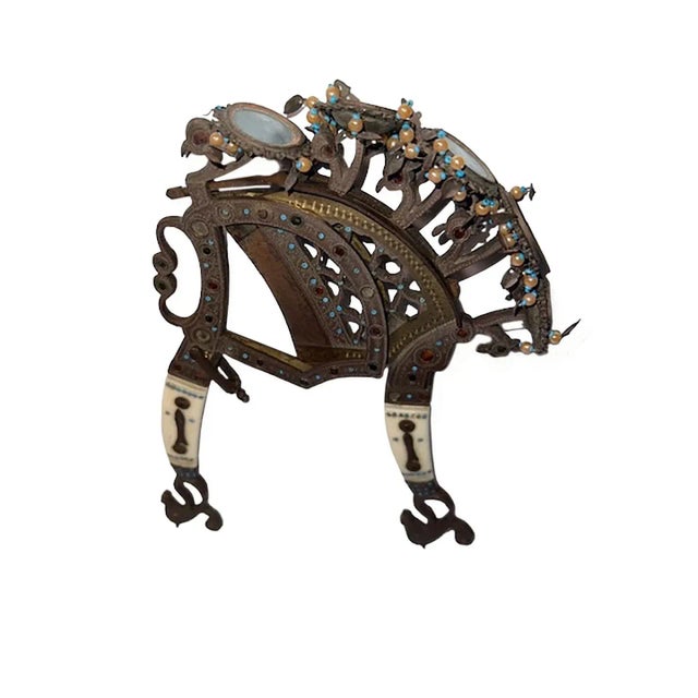 Early 19th Century 1820 Turkish Betel Nut Cutter For Sale - Image 5 of 12