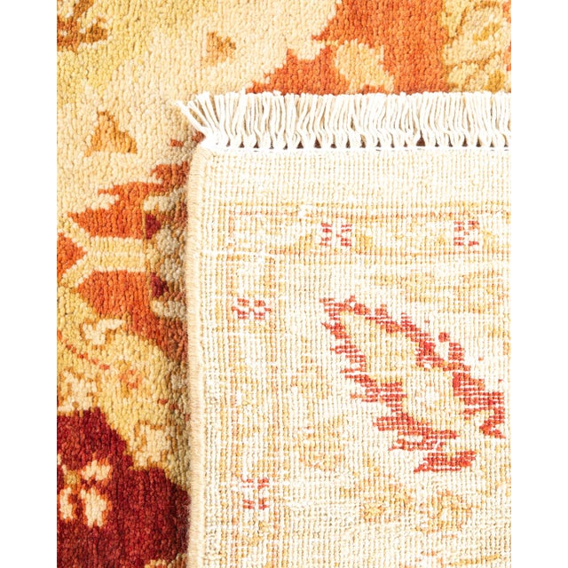 2000 - 2009 Eclectic, One-of-a-Kind Hand-Knotted Area Rug - Ivory, 4' 1" x 6' 2" For Sale - Image 5 of 8