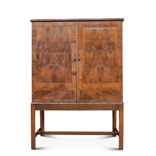 Antique Yew Wooden Chests on Stand, Set of 2 For Sale - Image 5 of 11