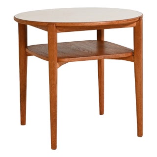 Oak and Laminate Coffee Table by Ferdinand Lundqvist, 1950s For Sale