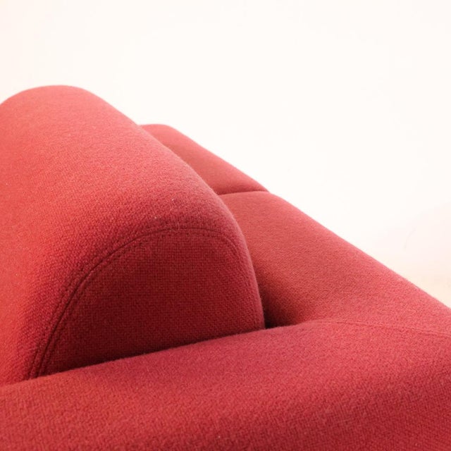 Red Set of Armchairs by Trix & Robert Haussmann for Knoll, 1980s For Sale - Image 8 of 13