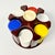 Mid-Century Boho Chic Americana Poker Chips and Plastic Storage Caddy For Sale - Image 6 of 8
