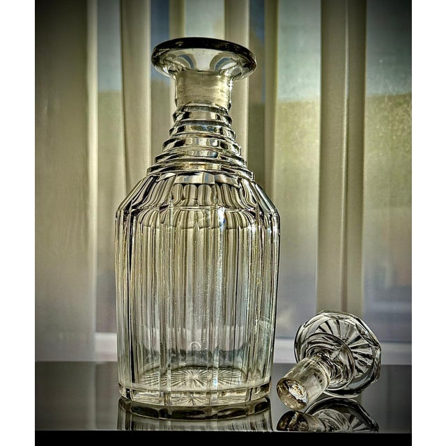 Regency English Cut Glass Decanter, 1835 For Sale - Image 13 of 15