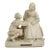 Early 20th Century E Battiglia La Favola Della Nonna Alabaster Italian Sculpture Tale of Grandma For Sale