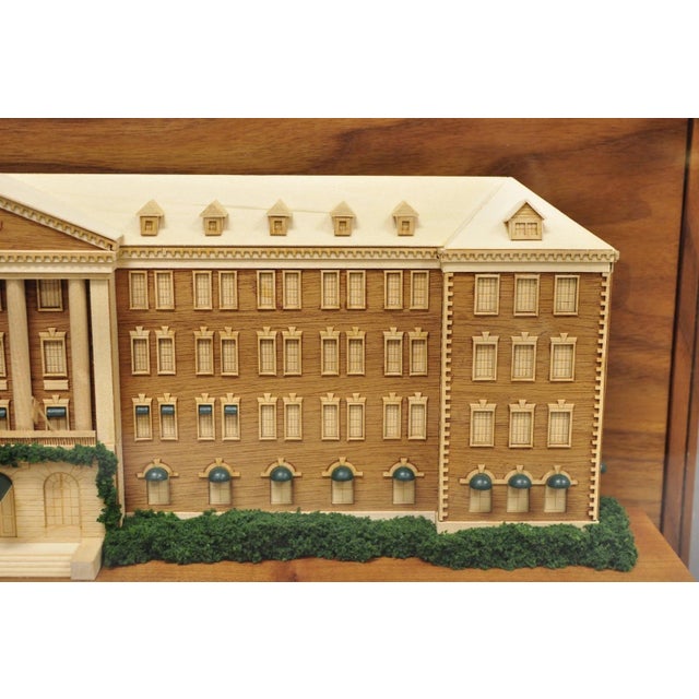 Wood Late 20th Century The Culinary Institute of America Mixed Wood Award Model for Dr John Connolly For Sale - Image 7 of 18