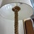 Nautical Late 20th Century Nautical Rope Floor Lamp With Linen Shade For Sale - Image 3 of 4