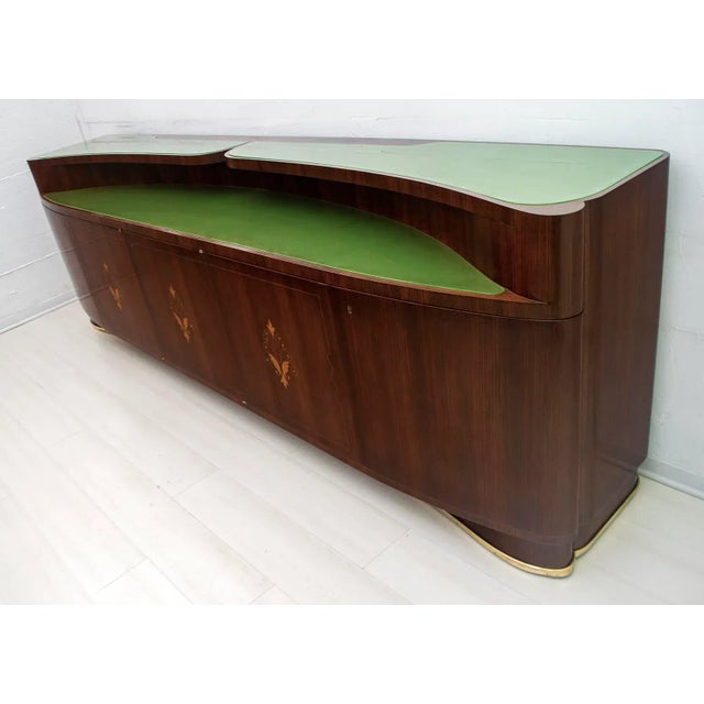 Walnut Sideboard by Vittorio Dassi for Dassi Mobili Moderni Lissone, 1950s For Sale - Image 13 of 18