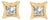 10K Yellow Gold 1/5 Cttw Invisible Set Princess-Cut Diamond Stud Earrings (H-I Color, SI2-I1 Clarity) For Sale