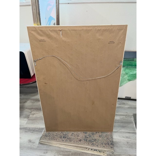 John Van Hamersveld John Van Hamersveld Vintage Signed & Numbered 2008 Msg Winwood Clapton Framed Poster For Sale - Image 4 of 7