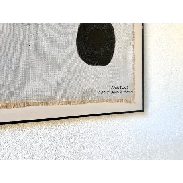 Marcus, Abstract Composition, 2015, Oil Painting on Canvas, Framed For Sale - Image 16 of 18