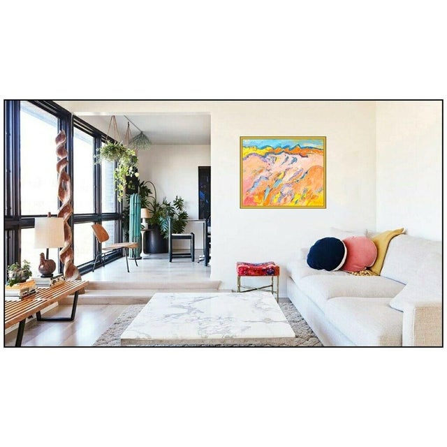 Message us to inquire about custom framing options! (Included for free with every purchase) The artwork here, "The Dunes",...