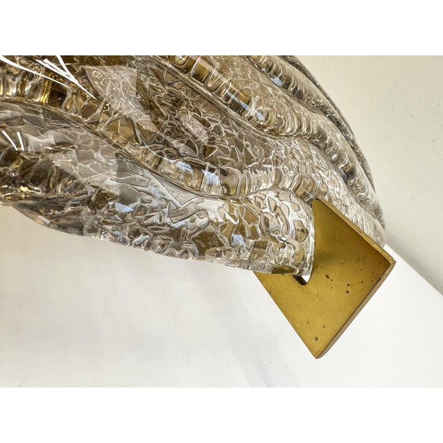 Large Murano Glass Flush Mount from Kaiser Idell / Kaiser Leuchten, Germany, 1970s For Sale - Image 15 of 18