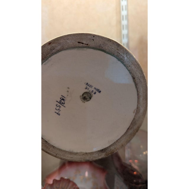 Green 1900s Nippon Chrysanthemum Tankard For Sale - Image 8 of 9