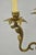 Metal Vintage French Rococo Louis XV Brass Marble Figural Cherub Candelabra Table Lamp For Sale - Image 7 of 12