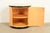 1980s Milo Baughman Style Birdseye Maple Drum Side Table by Henredon For Sale - Image 5 of 12