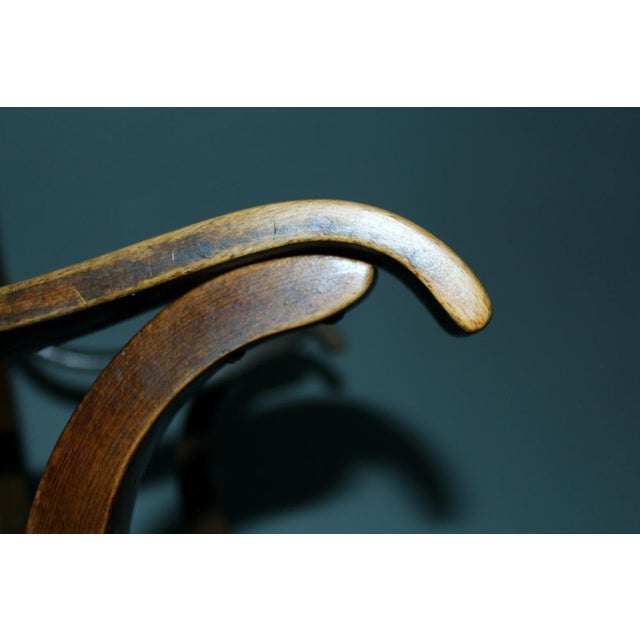 Wood Cafe Capua Armchair attributed to Adolf Loos for Thonet, 1913 For Sale - Image 7 of 8