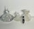 Set of 4, Vintage Crystal Glass Perfume Bottles For Sale - Image 11 of 11