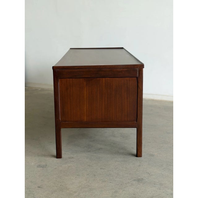 1960s Danish Modern Mohagony Desk For Sale - Image 13 of 16