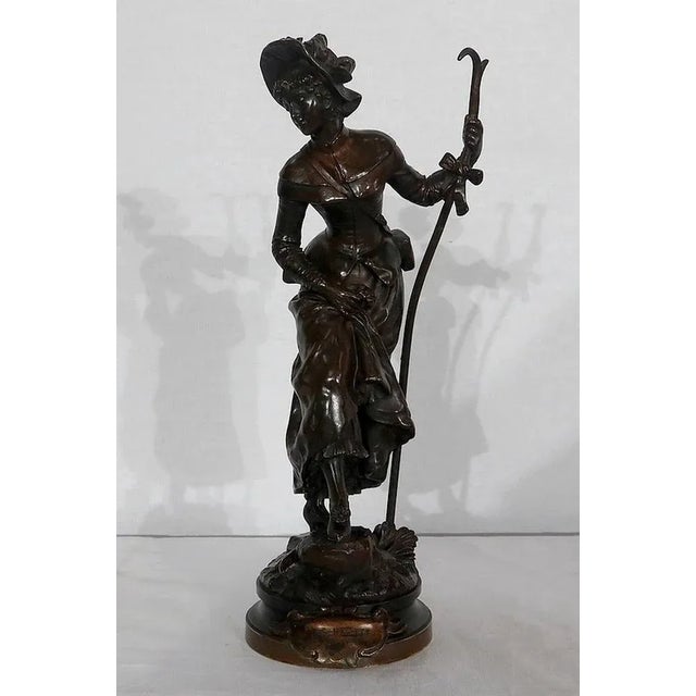 A.Gaudez, Miss Helyett, Late 19th Century, Bronze For Sale - Image 4 of 18