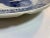 Vintage Dutch Delfts Blauw Volendam Fisherman Blue & White Wall Charger Holland For Sale - Image 11 of 12