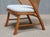 Vintage Armchair in Cherry Wood and Cane and Bouclé by Frits Schlegel, Denmark, 1940s For Sale - Image 6 of 15