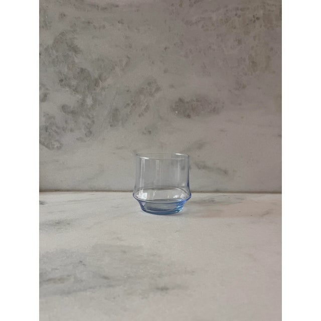 Libbey Glass Co. Libbey Azure Blue Impromptu Rocks Cocktail Glass - Set of 4 For Sale - Image 4 of 8