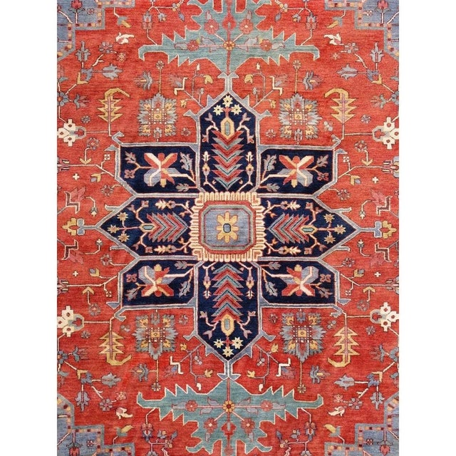 The Pasargad Home Serapi Collection offers traditional rugs crafted with exceptional attention to detail. Each rug is...