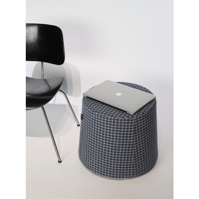 Textile Stool or Ottoman by Busk+Hertzog for Nienkamper For Sale - Image 7 of 15