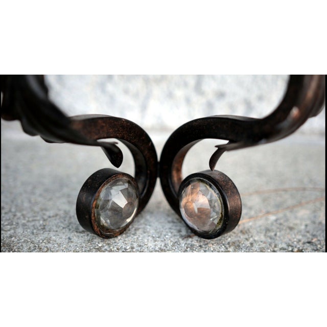 2020s Acanthus Leaf Exterior 3-Arm Sconces - a Pair For Sale - Image 5 of 13