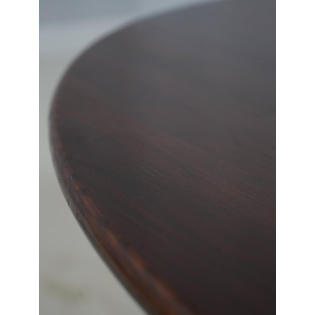 Antique English Oak Tilt-Top Round Breakfast Table For Sale - Image 9 of 16