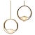Not Yet Made - Made To Order Brass Pulsar Singolo Hanging Lights, Set of 2 For Sale - Image 5 of 5