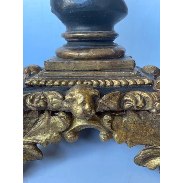 18th Century 18th Century Traditional Spanish Architectural Solomonic Pedestal For Sale - Image 5 of 6