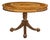 English Pedestal Center Table For Sale