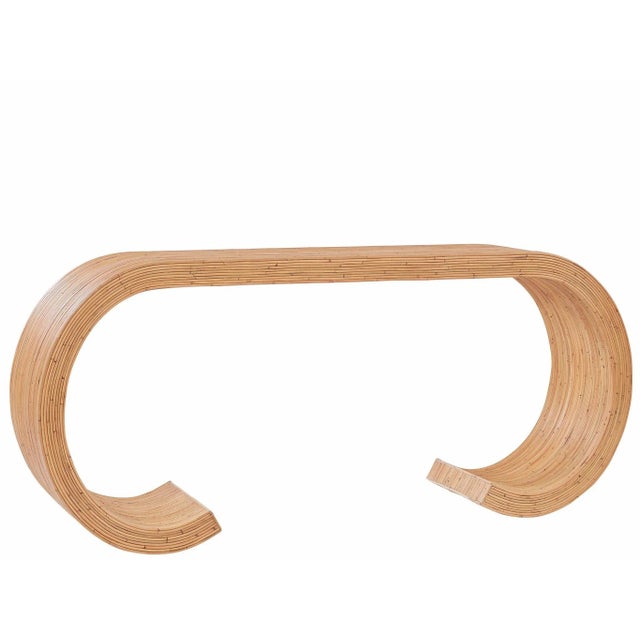 A truly unique and intriguing statement piece, the Shoreline Console celebrates texture and form with a layered natural...
